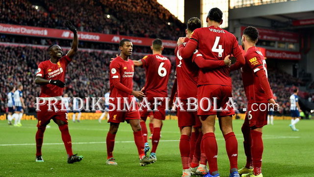 Data Pertandingan Liverpool 2019 Hanya Kalah Satu Kali